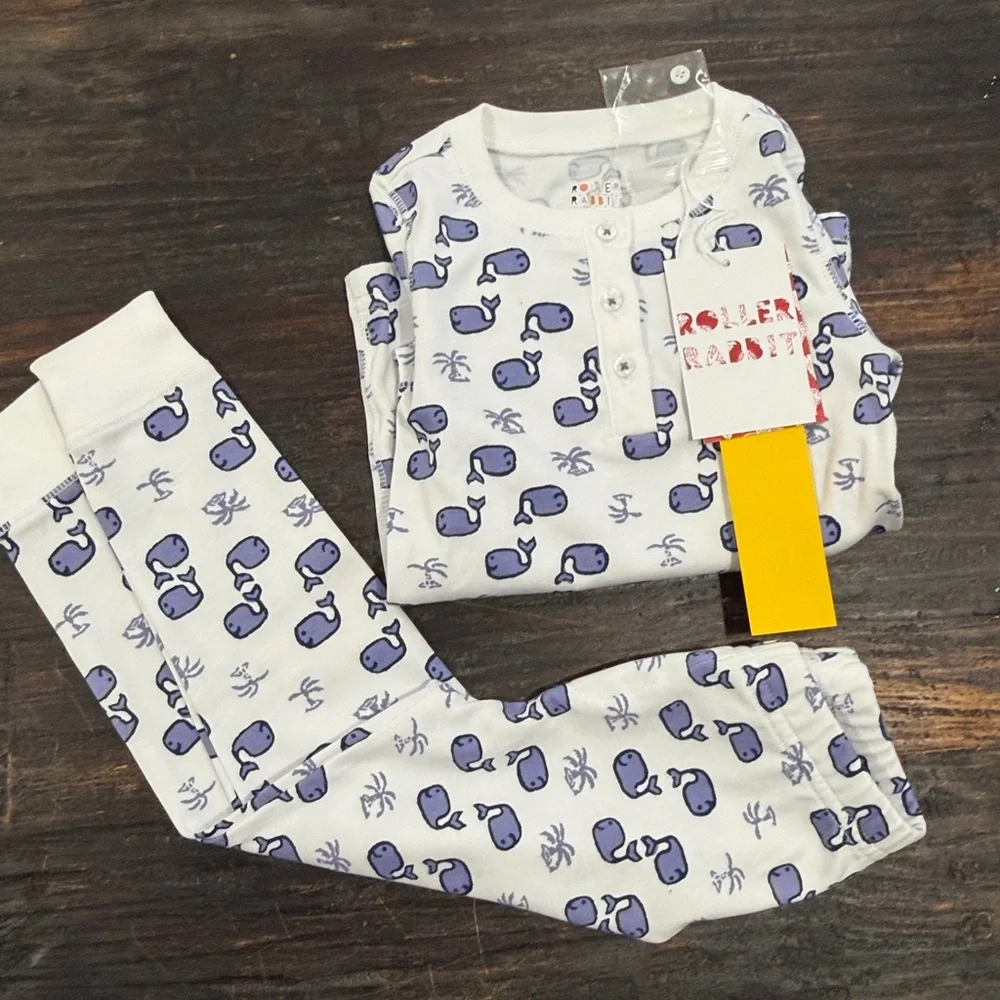 Roller Rabbit kids Moby pajamas